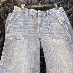 White House Black Market Stylish Blue Women's Jeans (size 10)